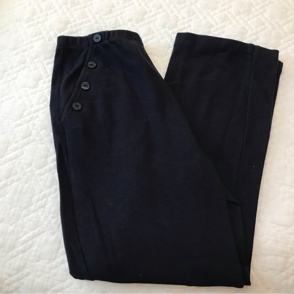 Liz Claiborne Liz & Co Navy Blue Knit Pants Slacks Size P/P